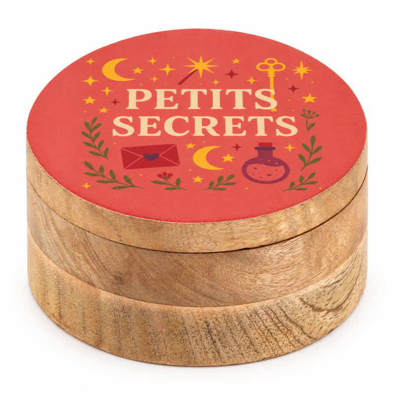 Scatolina Smaltata Rotonda - Petite Secrets