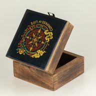 Scatolina Smaltata - Bussola della Vita