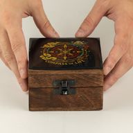 Scatolina Smaltata - Bussola della Vita