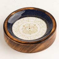 Mini Ciotola e Porta Incenso Segno Zodiacale - Leone