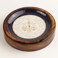 Mini Ciotola e Porta Incenso Segno Zodiacale - Bilancia