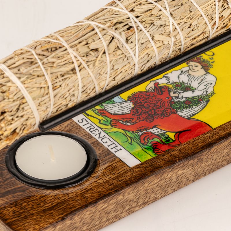 Scaldino Grande per Stick di Salvia Smaltato - Forza