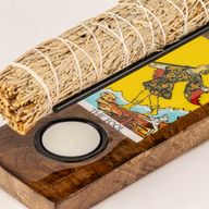 Grande Bruciatore per Stick di Salvia Smaltato - Il Matto