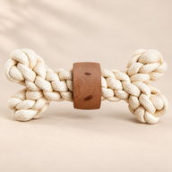 PAW Toys - Osso in Legno di Caffè - Power Knot