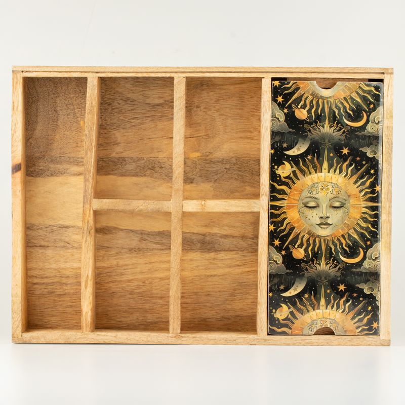 Vassoio per Tarocchi Sun Goddess con Porta Carte