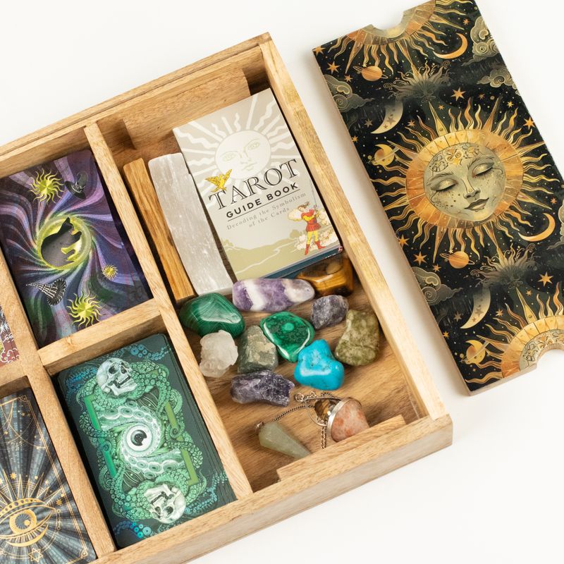 Vassoio per Tarocchi Sun Goddess con Porta Carte