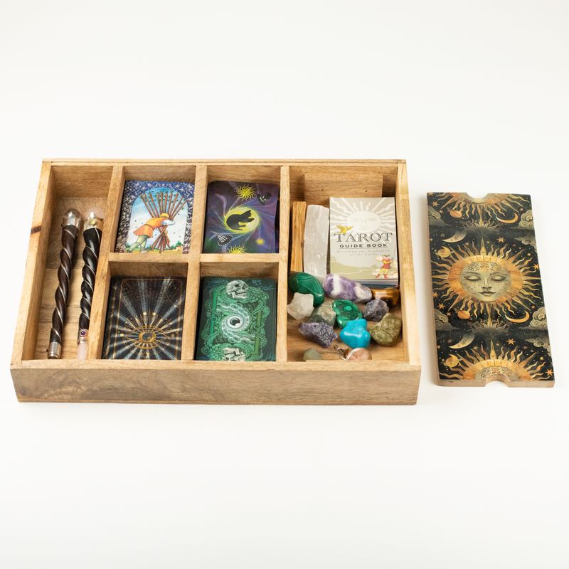 Vassoio per Tarocchi Sun Goddess con Porta Carte