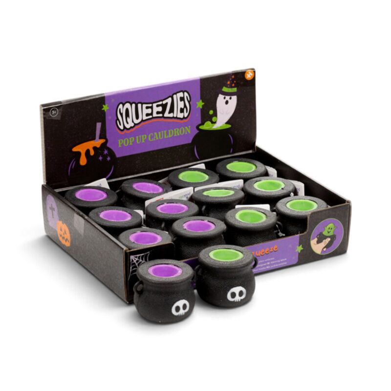 Calderone Spooky Antistress da Schiacciare con Effetto Pop Out