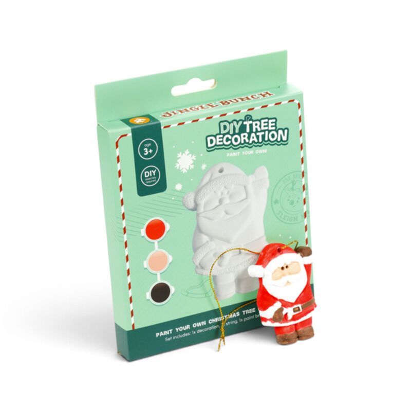 Decorazione Natalizia Fai da Te da Dipingere Jingle Bunch per Albero di Natale