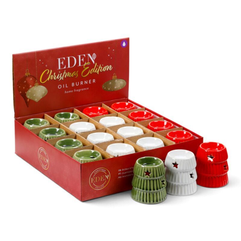 Bruciatore di Essenze Eden - Albero di Natale Astratto Piccolo