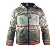 Taglia Media - Giacca Nomad Sari Himalayan Soul - Mantra Verde
