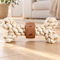 PAW Toys - Osso in Legno di Caffè - Power Knot