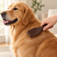 PAW Strumenti per la Toelettatura - Mini Spazzola e Massaggio - Punte in Bambù
