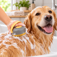 PAW Strumenti per la Toelettatura - Shampoo & Massaggio Easy Wash - Setole in Silicone