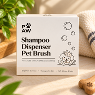 PAW Strumenti per la Toelettatura - Shampoo & Massaggio Easy Wash - Setole in Silicone