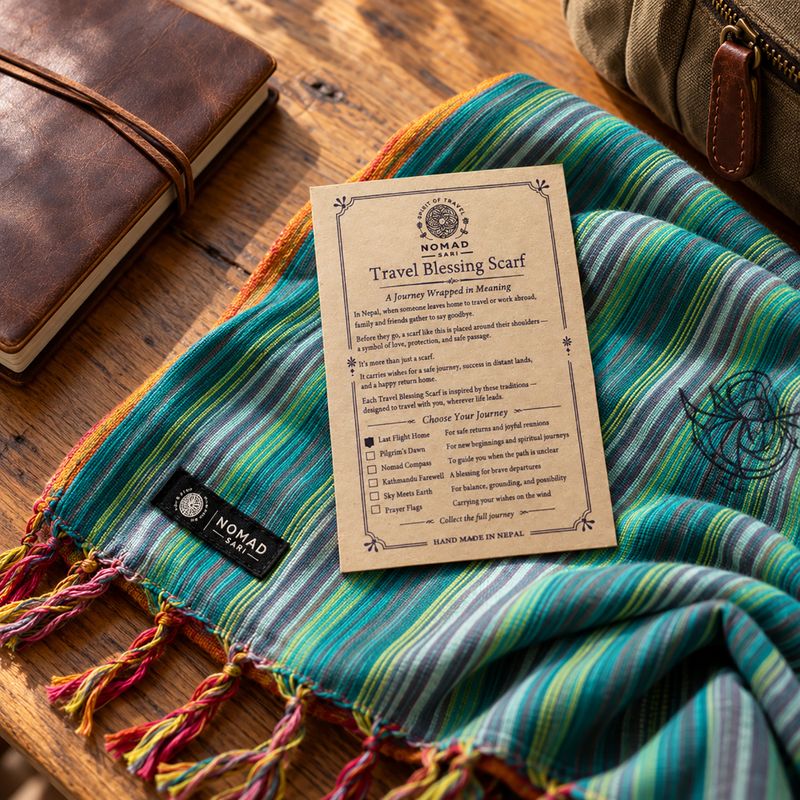 Nomad Sari Starter Pack Sciarpe Travel Blessing – 36 Sciarpe