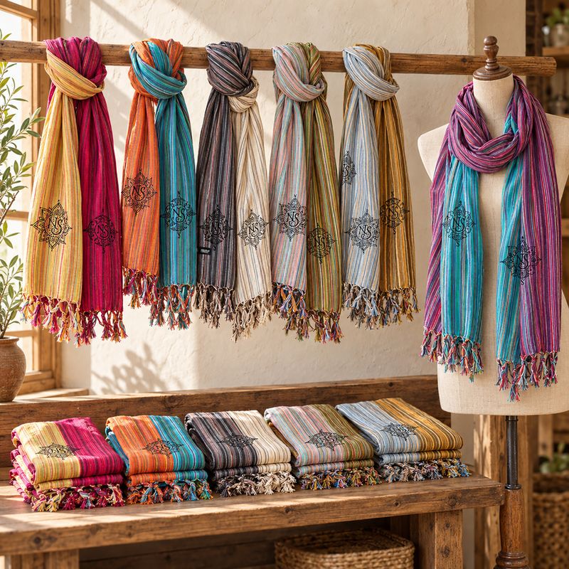 Nomad Sari Starter Pack Sciarpe Travel Blessing – 36 Sciarpe