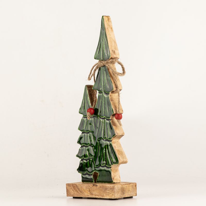 Lost in the Forest - Piccolo - Due Alberi Smaltati - (25x8x2.5cm)