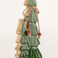 Lost in the Forest - Piccolo - Due Alberi Smaltati - (25x8x2.5cm)