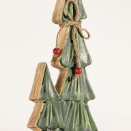 Lost in the Forest - Medio - Alberi Gemelli Smaltati - (34x11x2,5cm)