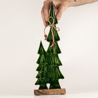 Lost in the Forest - Medio - Alberi Gemelli Smaltati - (34x11x2,5cm)