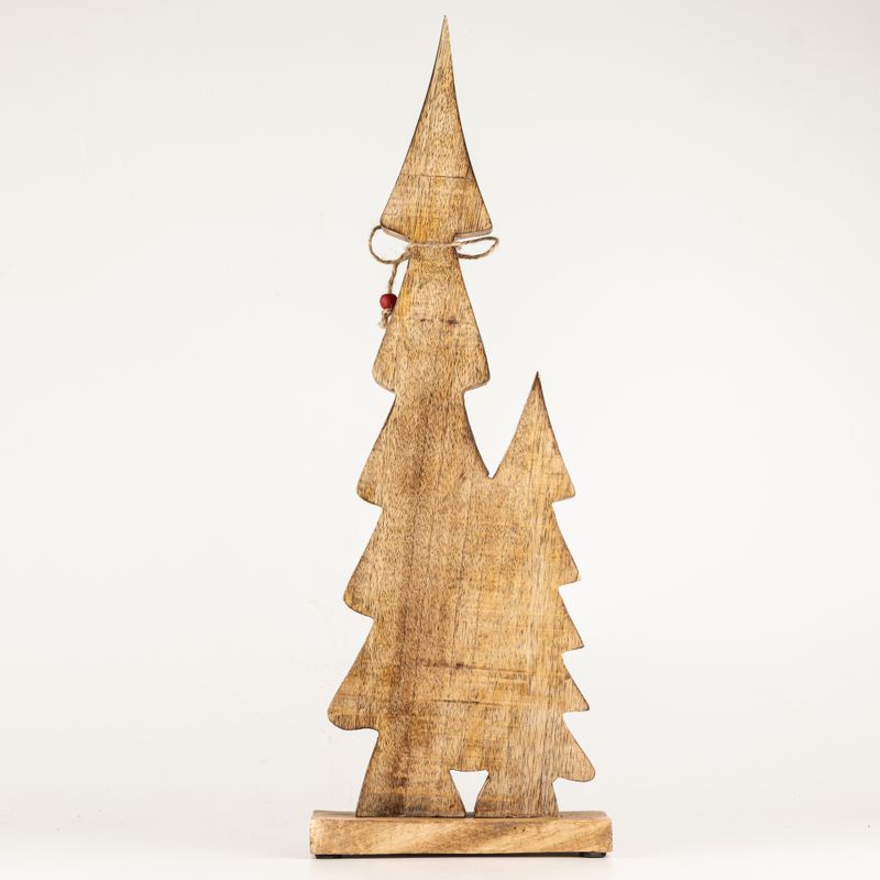 Lost in the Forest - Grande - Due Alberi Smaltati - (45x15x2,5cm)