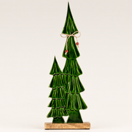 Lost in the Forest - Grande - Alberi Gemelli Smaltati - (45x15x2.5cm)