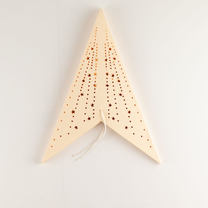 Lampada a Stella - Crema Caldo - Sette Punte - 60cm