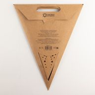 Lampada a Stella - Marrone Naturale - Sette Punte - 60cm