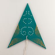 Lampada a Stella - Green Festival - Cinque Punte - 60cm