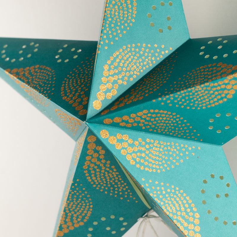 Lampada a Stella - Green Festival - Cinque Punte - 60cm