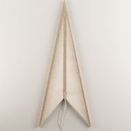 Lampada a Stella - Super Nova Champagne Glitter a Nove Punte - 90cm