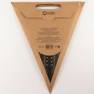 Lampada a Stella - Aurora Boreale Nera a Sette Punte - 60cm