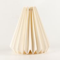 Paralume a Cono in Carta Geometrica