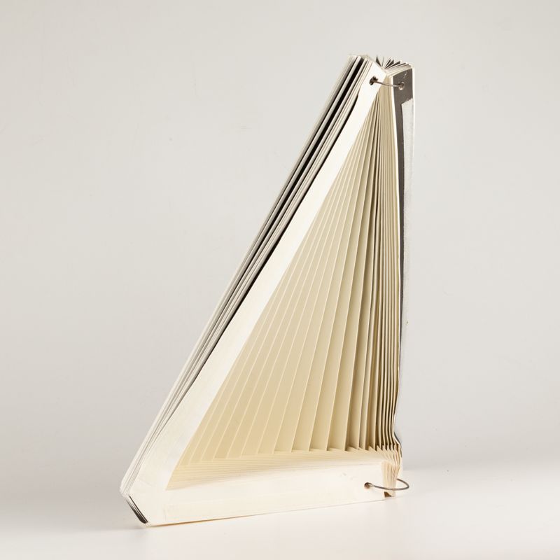 Paralume a Cono in Carta - Geometrie Calde