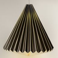 Paralume a Cono in Carta - Geometrie Calde