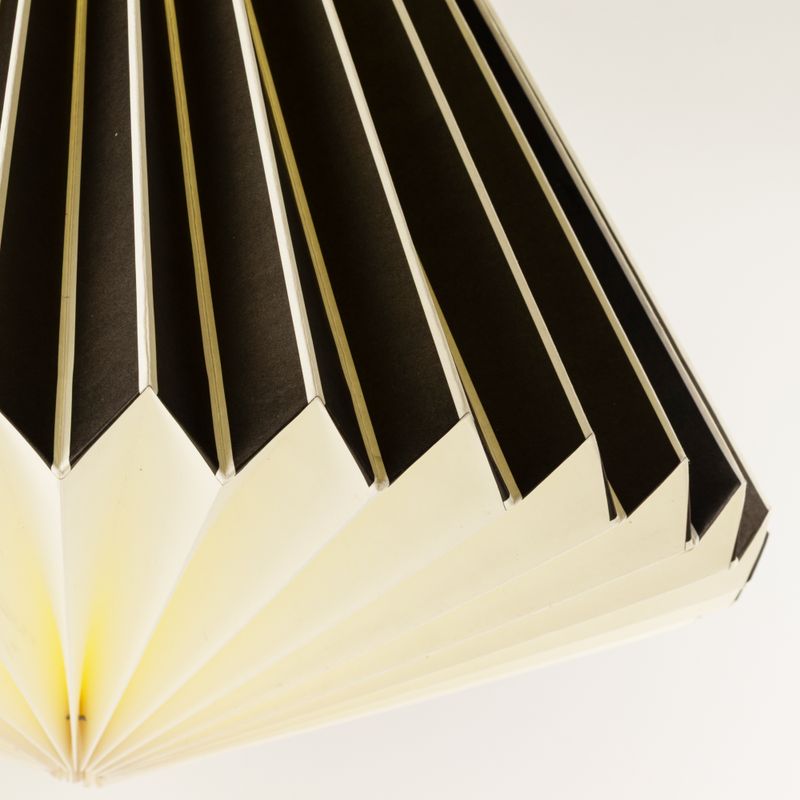 Paralume a Cono in Carta - Geometrie Calde