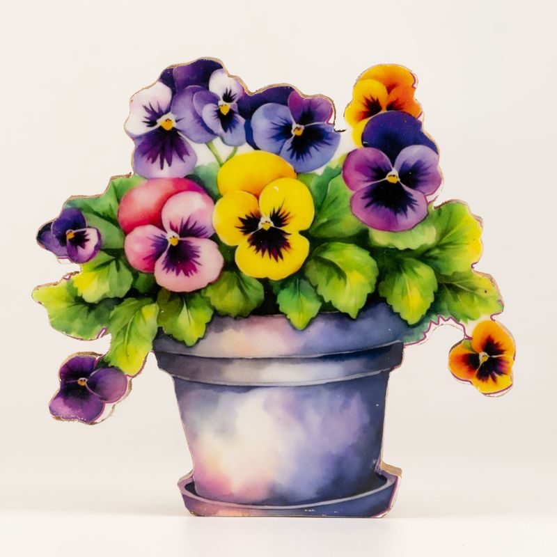 Piante da Casa in Legno - Viola del Pensiero Media