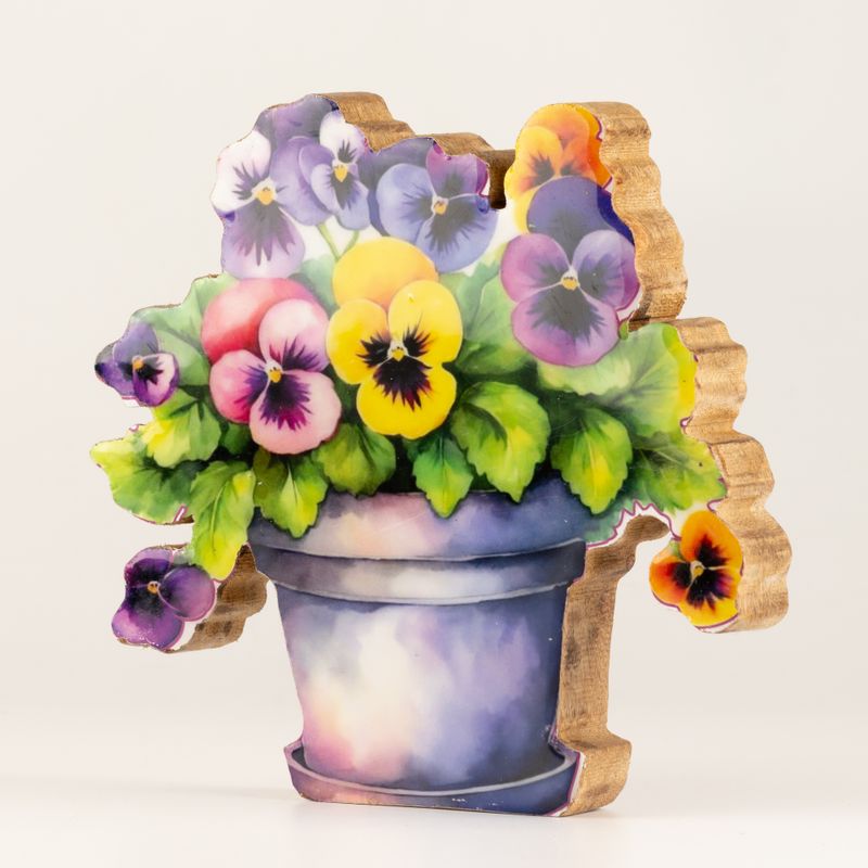 Piante da Casa in Legno - Viola del Pensiero Media