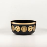 Set di 3 Ciotole Zodiak Nere - 15cm, 19cm, 20cm