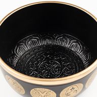 Set di 3 Ciotole Zodiak Nere - 15cm, 19cm, 20cm