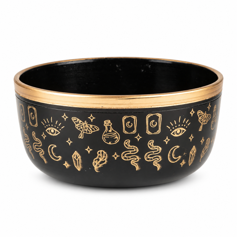 ALIGN - Set Campana Tibetana Nera - 15x7,5 cm