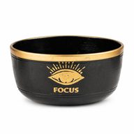 FOCUS - Set Campana Tibetana Nera - 15x7,5 cm