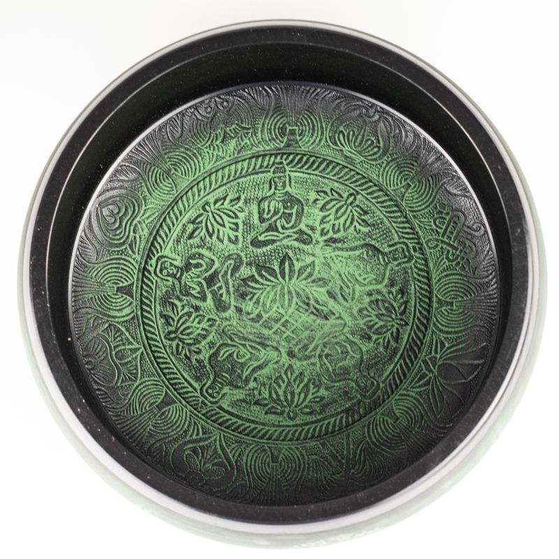Campana Tibetana Grande - Salvia - 32x15 cm - Design 3