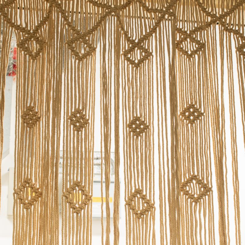 Tenda in Macramè - Cammello