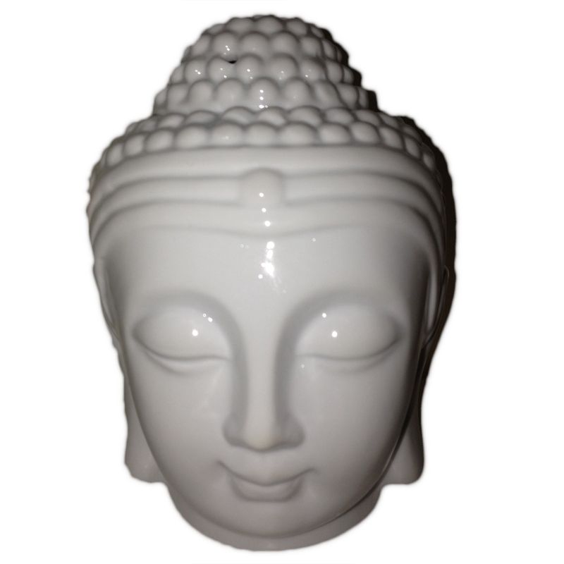 Brucia essenze Testa di Buddha - Bianca