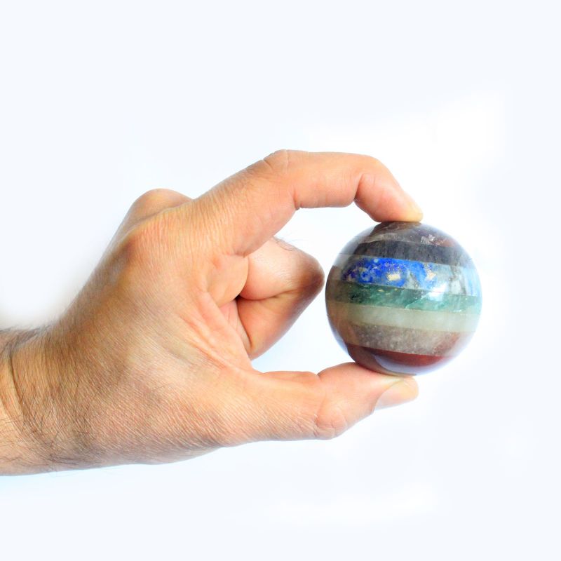 Pietre Chakra Unite Sfera 40-50mm