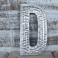 Lettere in Alluminio Lettera D (4) - Piccola