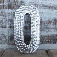Lettere in Alluminio Lettera O (4) - Piccola