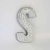 Lettere in Alluminio Lettera S (4) - Piccola